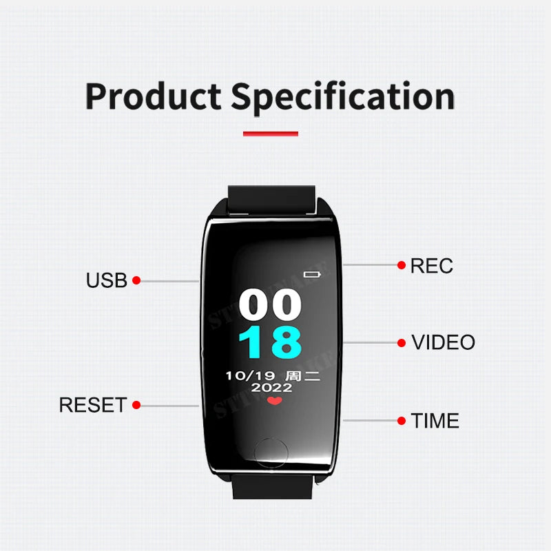 "SleekSpy 1080P HD Mini Camera Watch"