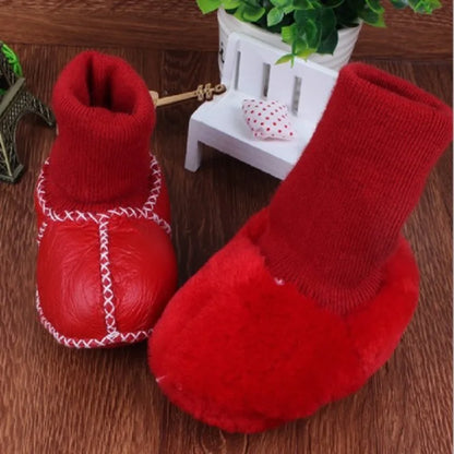 👶Warm Fur Baby Sock Shoes