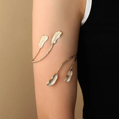 "Boho Butterfly upper Leaf Arm Chain"