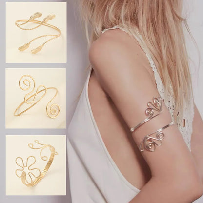 "Boho Butterfly upper Leaf Arm Chain"