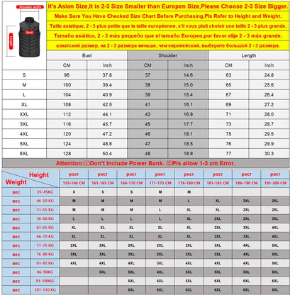 Smart heating Vest