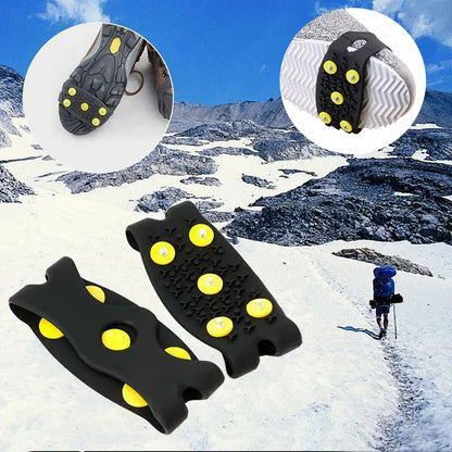 "Ice Grip Silicone Traction Cleats