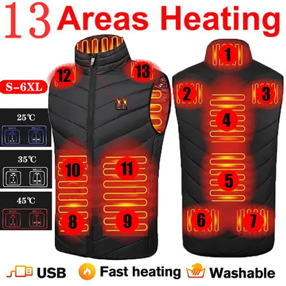 Smart heating Vest