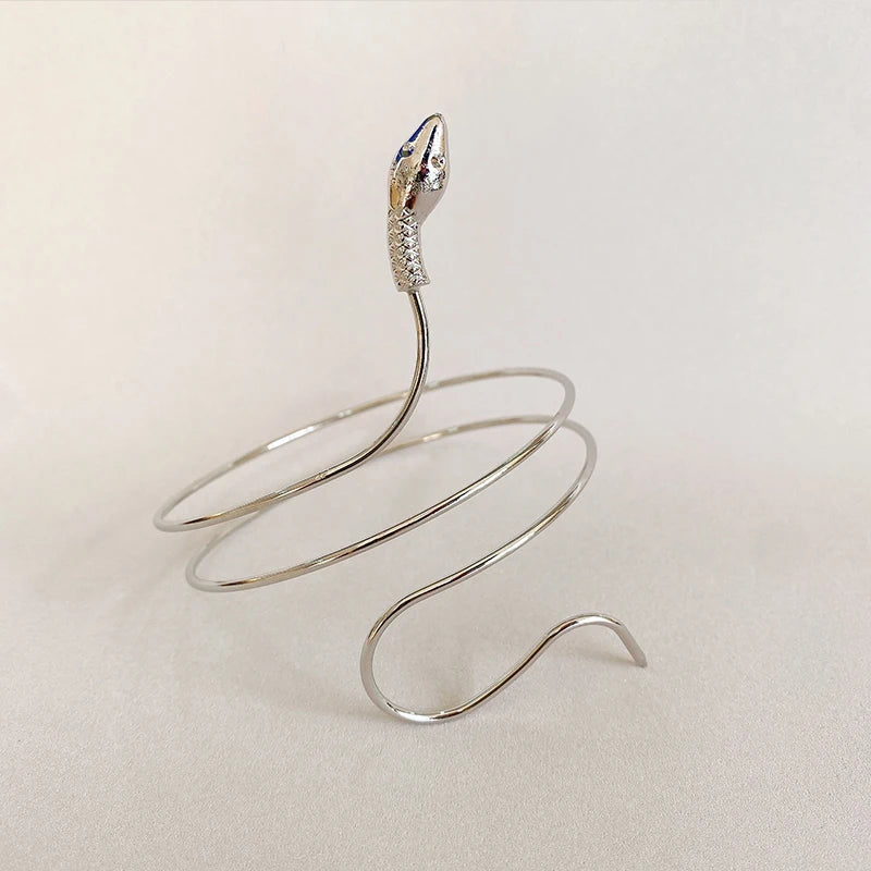 "Serpentine Elegance Arm Cuff"