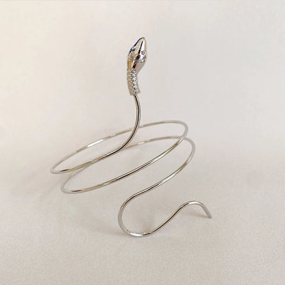 "Serpentine Elegance Arm Cuff"