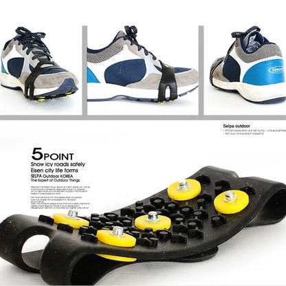"Ice Grip Silicone Traction Cleats
