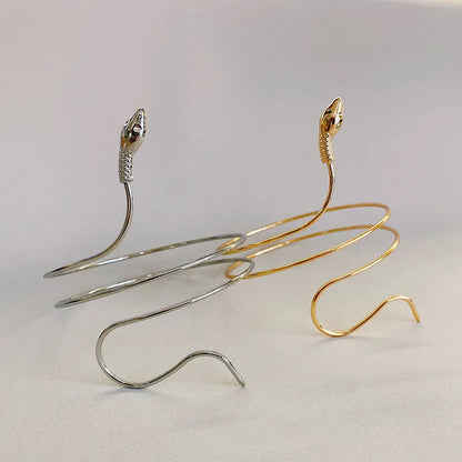 "Serpentine Elegance Arm Cuff"