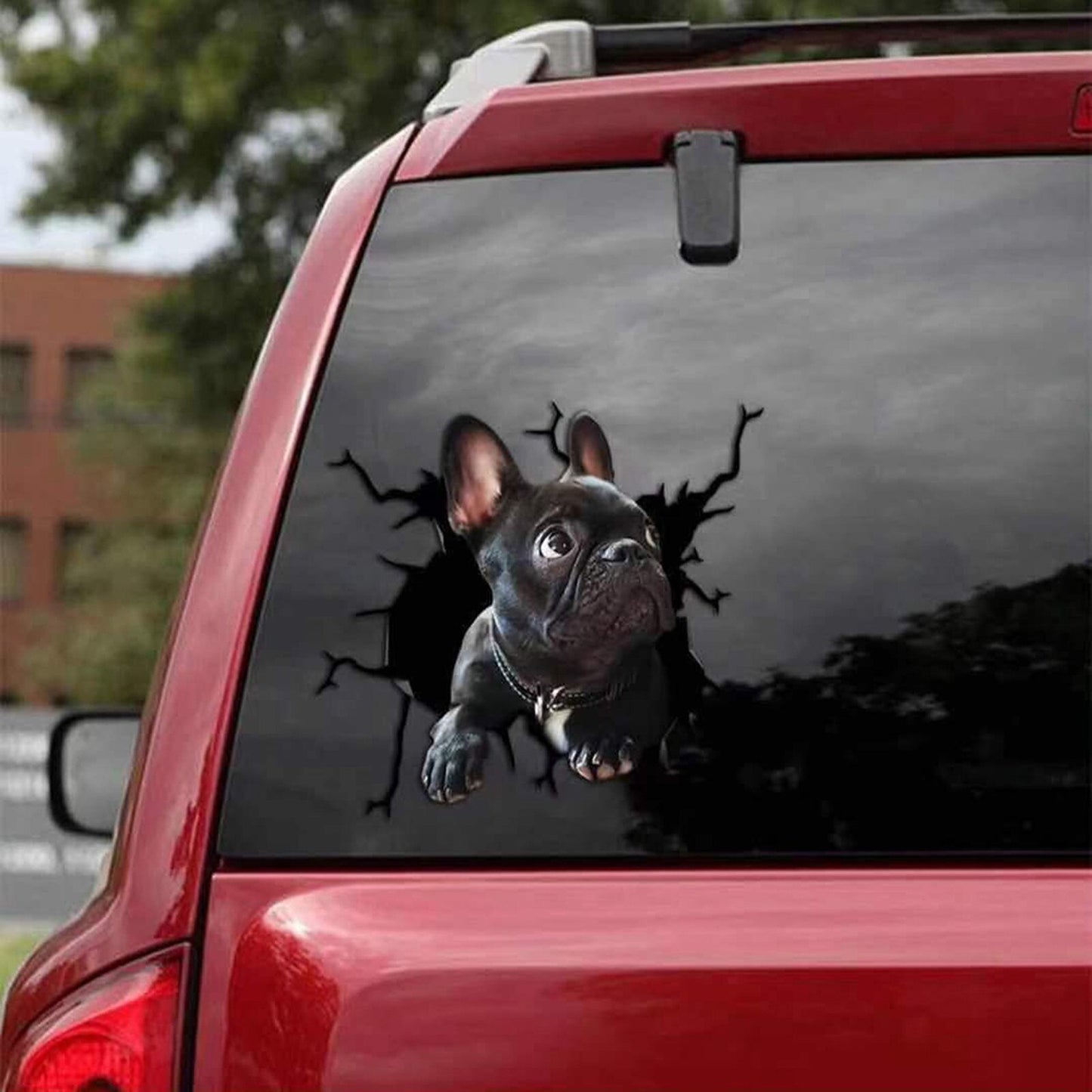 CRACK CAR STICKER