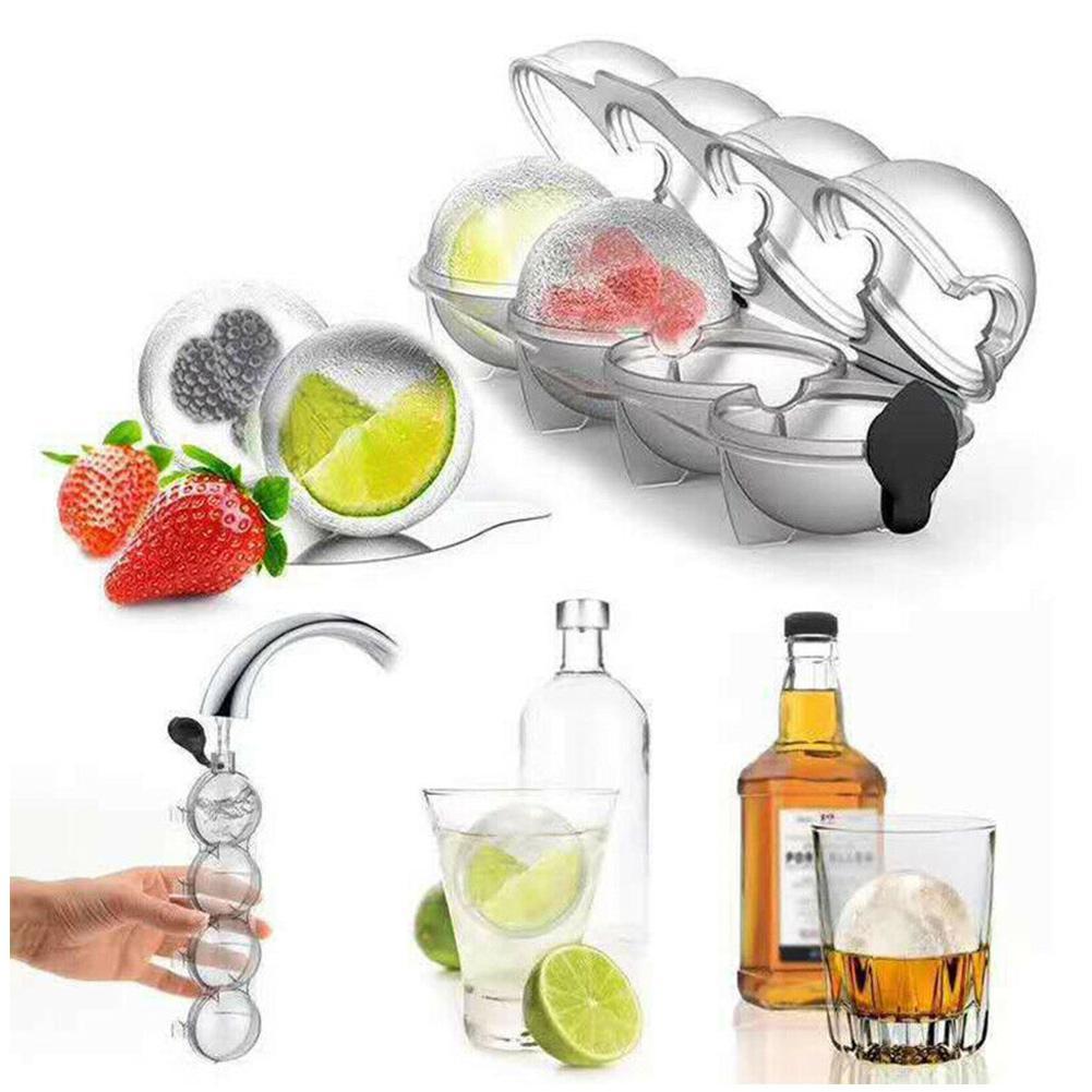 Ice ball maker 4-hole ice box (Summer Essentials)