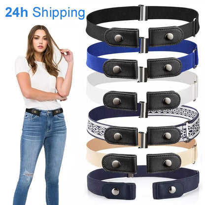 Buckle-Free Waist Invisible Elastic Belt