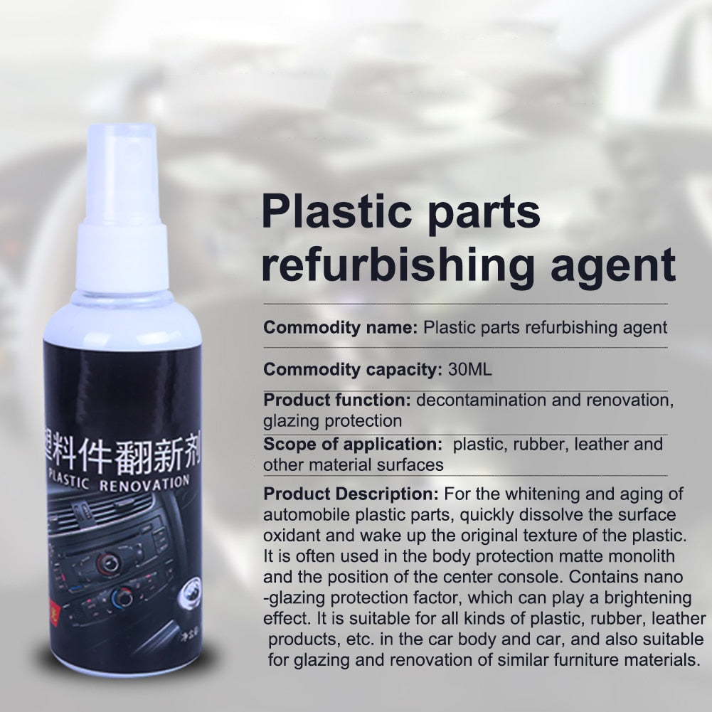 Plastic Parts Refurbish Agent