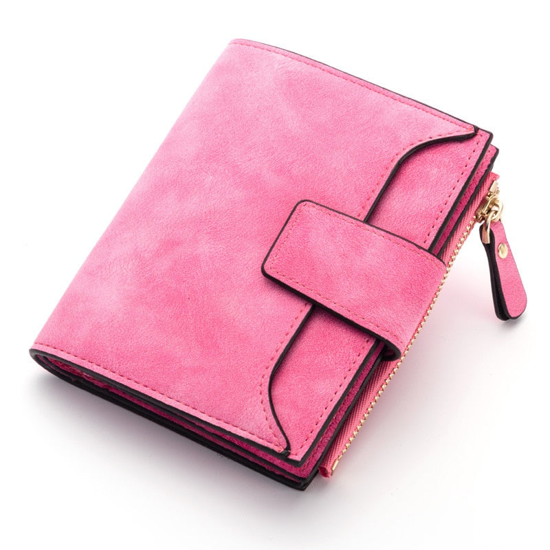 SMALL LEATHER WALLET FOR WOMEN